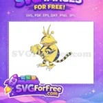 Free Electabuzz Pokemon Free Angry Expression Pokemon Free SVG 2 - Instant Download