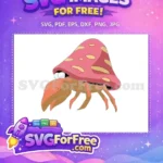 Free Hermit Crab Dome Free Pokemon Cartoon Free SVG - Instant Download