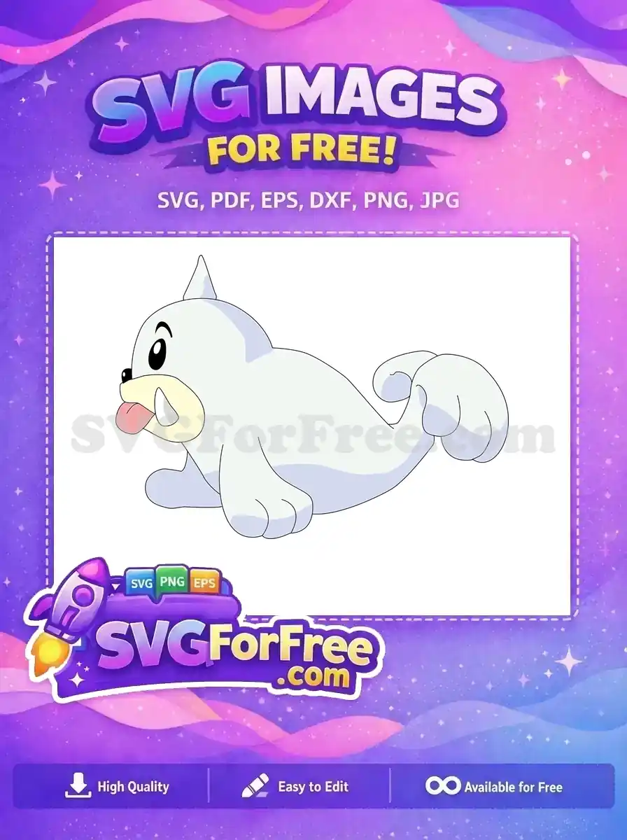 Free Seal Pokemon Tongue Free Cartoon Cute Pokemon Free SVG