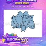 Free Angry Eyes Free Rhydon Pokemon Cartoon Free SVG - Instant Download