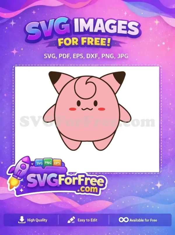 Free Blush Cheeks Free Curly Hair Pokemon Free SVG