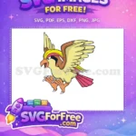 Free Flying Pidgeotto Free Sharp Claws Pokemon Free SVG 2 - Instant Download