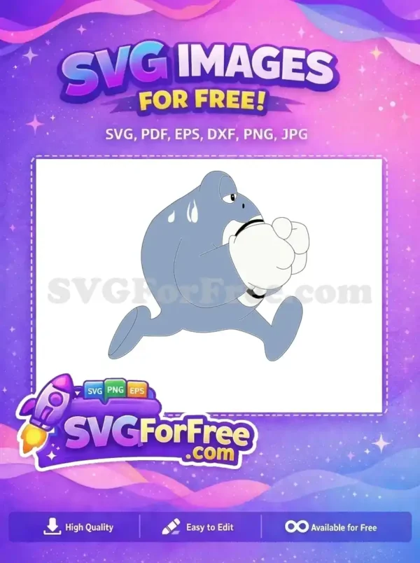 Free Exhausted Blue Pokemon Free Boxing Gloves Cartoon Free SVG