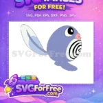 Free Poliwag Tadpole Free Swirl Belly Pokemon Free SVG - Instant Download