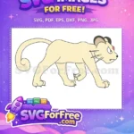 Free Persian Cat Pokemon Free Angry Eyes Pokemon Free SVG - Instant Download