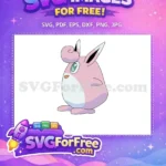 Free Wiggly Hair Free Pointy Ears Pokemon Cartoon Free SVG - Instant Download