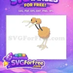 Free Two Headed Free Doduo Pokemon Cartoon Free SVG 2 - Instant Download
