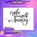 Free Positive Quote Free Motivation Slogan Category 1 Free SVG - Instant Download