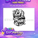 Free Positive Quote Free Motivational Saying Positive Free SVG 1 - Instant Download