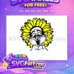 Free Sunflower Crown Free Smiling Post Malone Free SVG - Instant Download