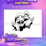 Free Moustache Tattoo Free Facial Ink Post Malone Free SVG - Instant Download