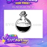 Free Alchemy Potion Free Flasks Potions Elements Free SVG - Instant Download