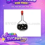 Free Sparkling Stars Free Red Stopper Potion Free SVG - Instant Download