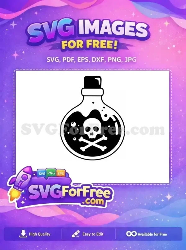 Free Skull Bubbles Free Crossbones Pirate Free SVG