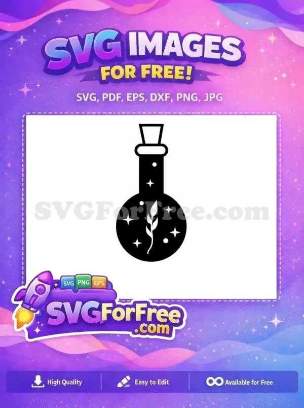 Free Potion Bottles Free Black Silhouette Magical Free SVG Free Potion Bottles Free Black Silhouette Magical Free SVG