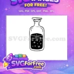 Free Black Stars Free Diamond Shapes Potion Free SVG 2 - Instant Download