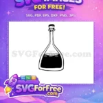 Free Black Liquid Free Cork Stopper Potion Free SVG 2 - Instant Download
