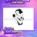 Free Snow White Apple Free Temptation Princess Free SVG - Instant Download