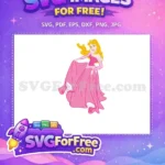 Free Blonde Aurora Free Pink Dress Sleeping Beauty Free SVG 2 - Instant Download