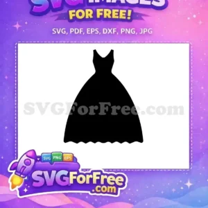 Free Blonde Hair Free Blue Dress Princess Free SVG Free Blonde Hair Free Blue Dress Princess Free SVG
