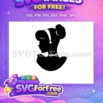 Free Silhouette Bun Free Choker Cinderella Free SVG - Instant Download