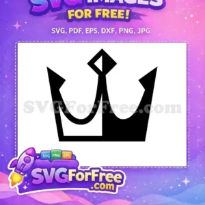 Free Black Crown Free Princess Simple Free SVG