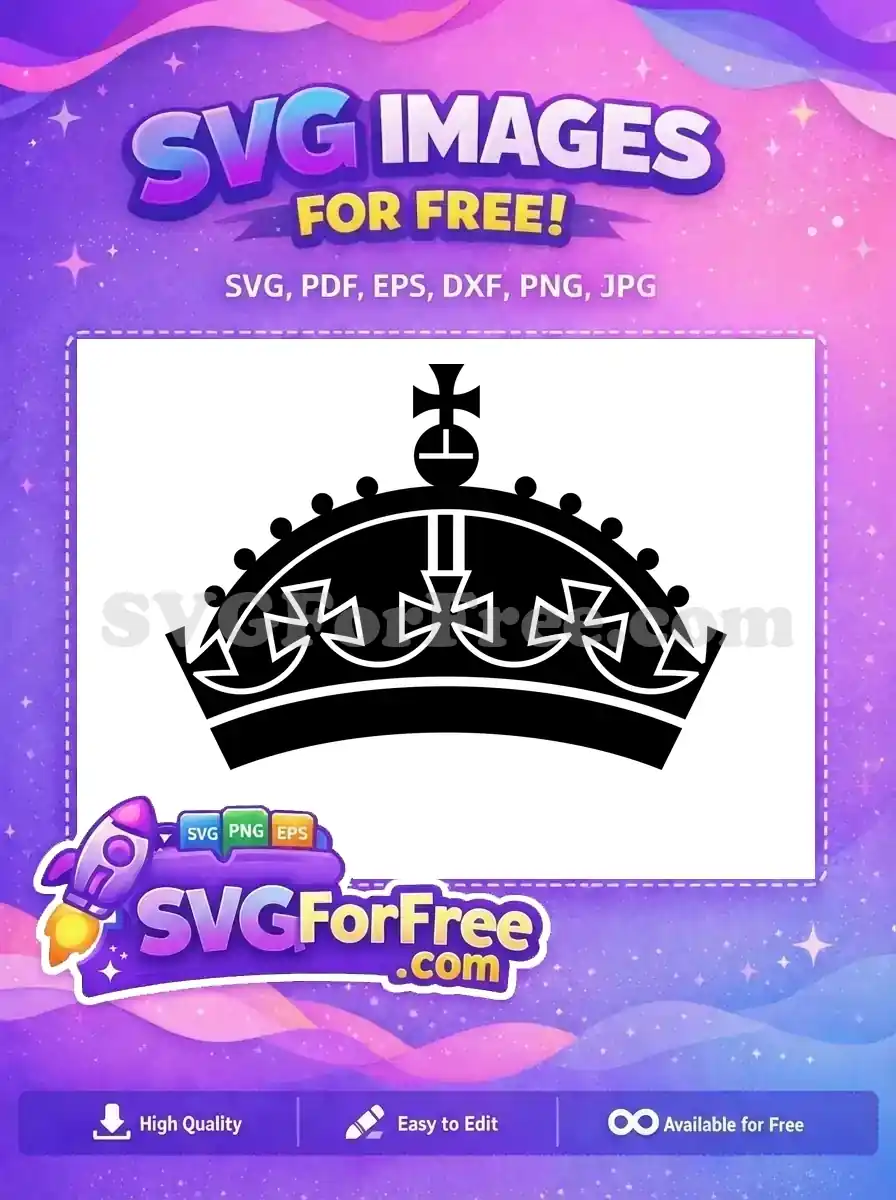 Free Black Crown Free Royal Crosses Princess Free SVG