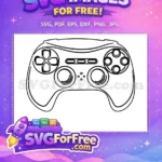 Free Gamer Buttons Free Ps5 Controller Videogame Free SVG - Instant Download
