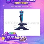 Free Blue Ps5 Controller Free Joystick Videogame Free SVG - Instant Download