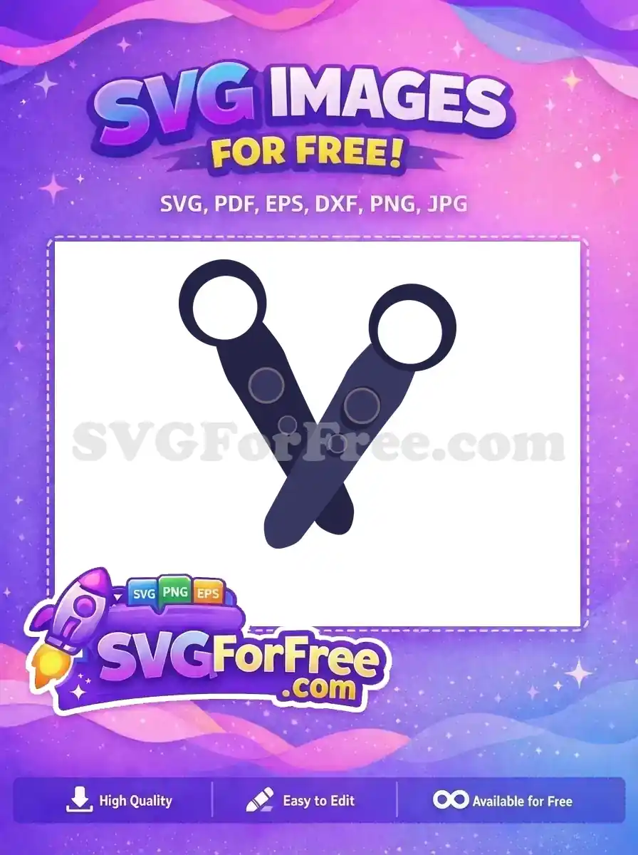 Free Dark Blue Ps5 Free Controller Buttons Videogame Free SVG