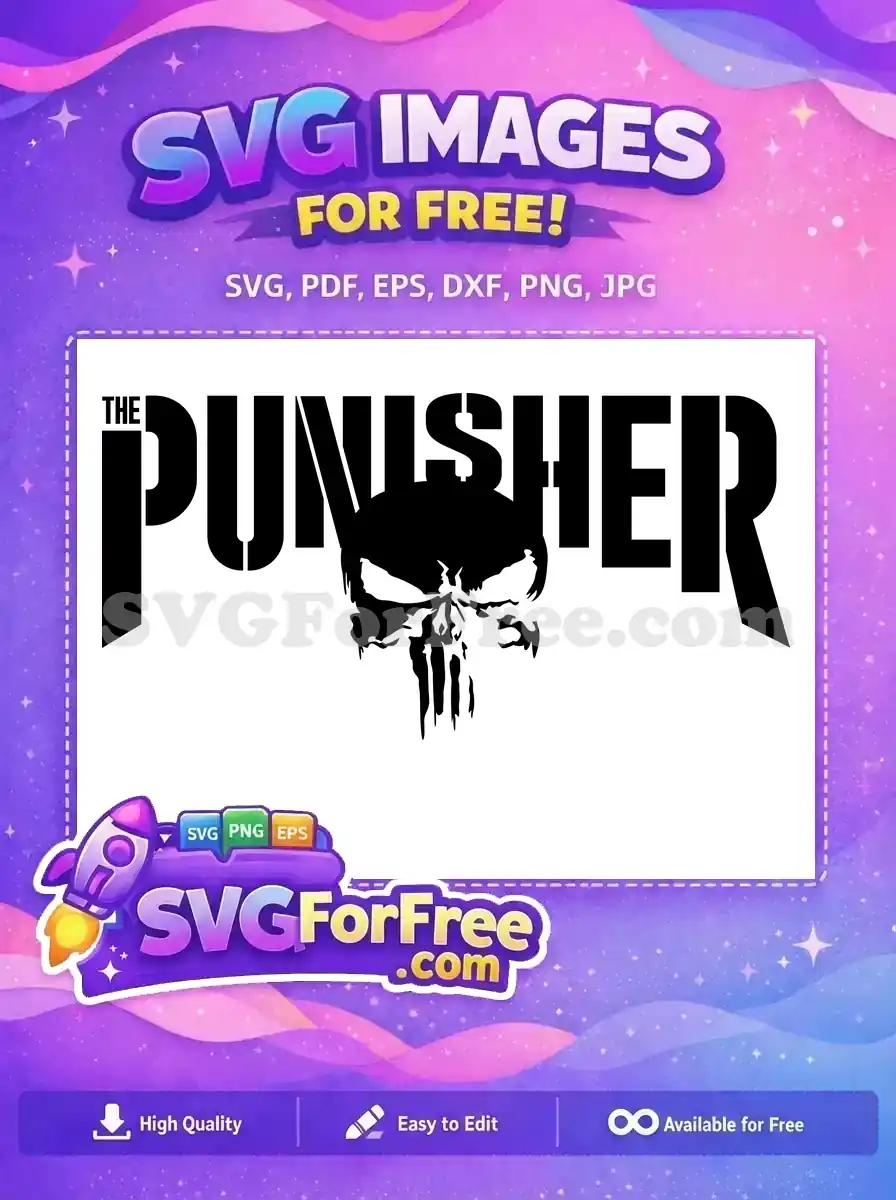 Free Skull Silhouette Free Punisher Movie Free SVG