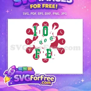 Free 100 Percent Positive Free 2024 Pandemic Free SVG