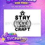Free Arrow Accent Free Stay Home Craft Free SVG - Instant Download