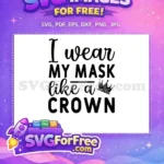 Free Silhouette Face Free Masked Quarantine Free SVG - Instant Download