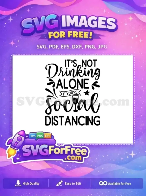 Free Line Art Free Minimalist One Quarantine Free SVG