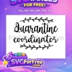 Free Stay Home Free Covid 19 Quarantine Free SVG - Instant Download