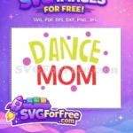 Free Yellow Dance Free Red Mom Quotes And Sayings Free SVG - Instant Download