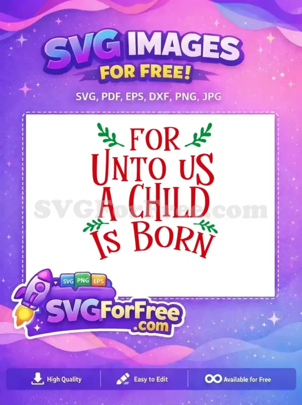 Free Red Lettering Free Green Leaves Christmas Free SVG 2