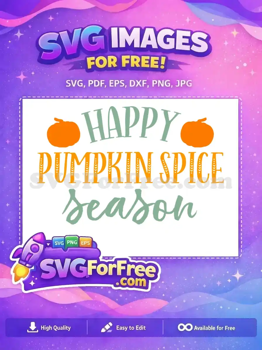 Free Orange Pumpkins Free Happy Season Quotes Free SVG