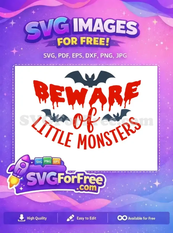 Free Dripping Beware Free Dark Bats Halloween Free SVG