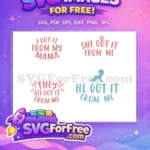Free Family Quotes Free Svg Bundle Baby Free SVG - Instant Download