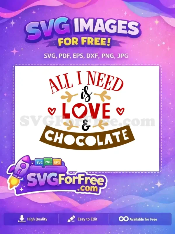Free Red Love Free Heart Chocolate Quotes And Sayings Free SVG