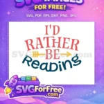Free Arrow Detail Free Book Quote Reading Free SVG - Instant Download