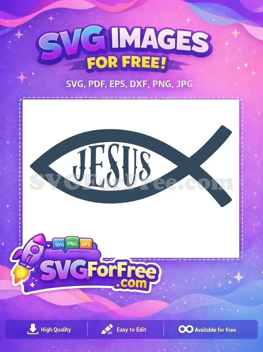 Free Jesus Fish Silhouette Free Christian Quotes And Sayings Free SVG