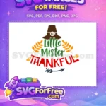 Free Brown Pilgrim Hat Free Orange Leaves Thanksgiving Free SVG - Instant Download