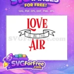 Free Red Love Free Banner Quotes And Sayings Free SVG - Instant Download