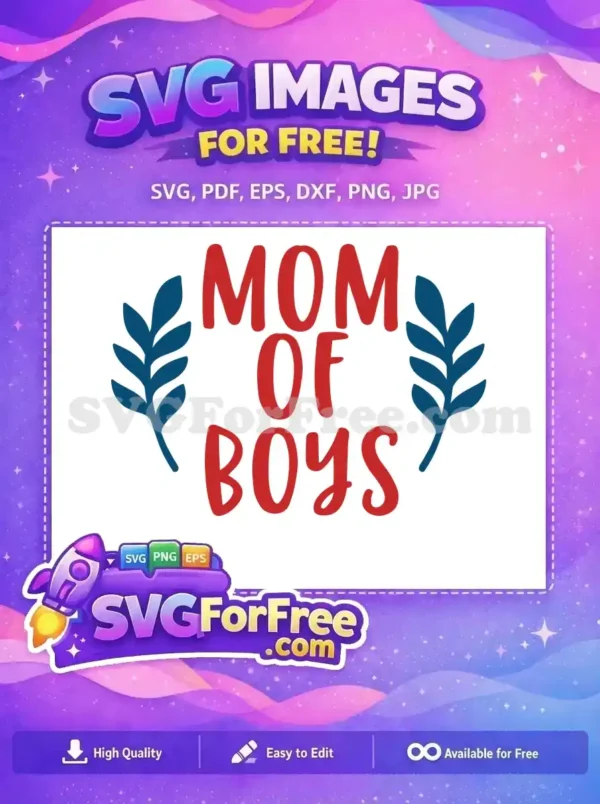 Free Red Mom Of Boys Free Blue Branches Design Free SVG Free Red Mom Of Boys Free Blue Branches Design Free SVG