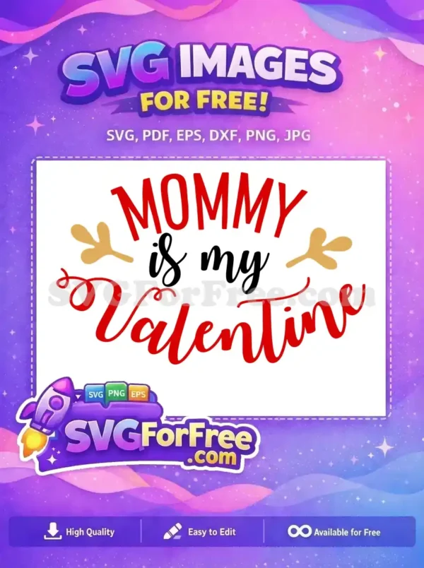 Free Red Mommy Free Valentine Golden Details Quotes Free SVG Free Red Mommy Free Valentine Golden Details Quotes Free SVG