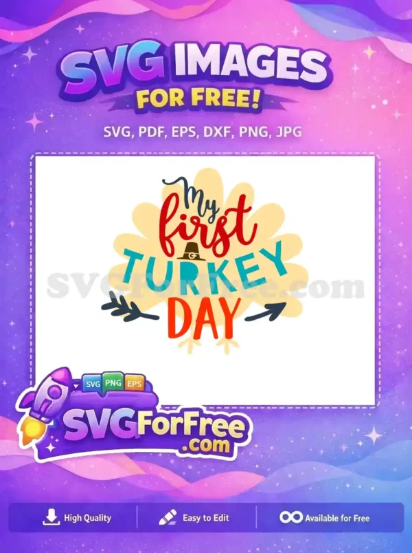 Free Red Script Free Brown Hat Thanksgiving Free SVG