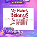 Free Heart Swirls Free Love Daddy Quote Free SVG - Instant Download